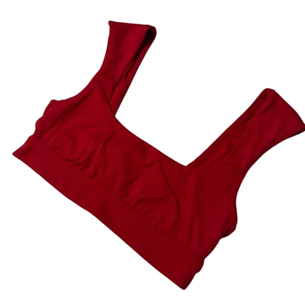 Aerie Offline Goals Recharge Least Support Scoop Neck Sports Bra